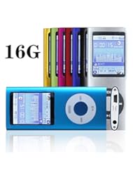 CE: G.G.Martinsen 16 GB Slim 1.78" LCD Mp3 Mp4 Player Media/Music/Audio Player with accessories-Blue Color - G.G.Martinsen