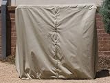 4 &acute; Log Rack Cover: 50 x 25 x 44 Khaki - B001RV50W4