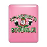 IMAGE OF iPad Case Hot Pink Let's Get Ready To Stumble Irish Leprechaun