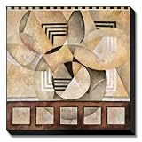 Osmosis Stretched Canvas Poster Print by Marlene Healey, 24x24