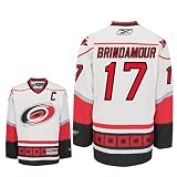BRINDAMOUR #17 Carolina Hurricanes RBK Premier NHL Hockey Jersey by Reebok (NHLPA Certified Custom Sewn Authentic Twill)