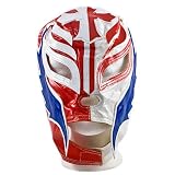 Wwe Catch Masque officiel a Porter Rey Mysterio Blanc et Rouge
