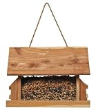 Perky Pet 50153 The Lodge Cedar Feeder, 8 lb capacity