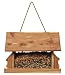 Perky Pet 50153 The Lodge Cedar Feeder, 8 lb capacity
