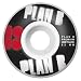 Sporting Goods : Plan B Stencil Series 52MM Skateboard Wheels (Set of 4)