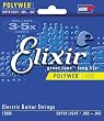 Elixir Strings Electric Guitar Strings, 6 String, Super Light POLYWEB Coating