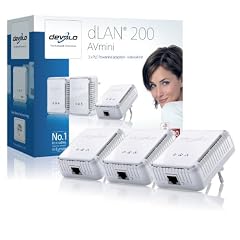 Devolo dLAN 200 AVmini Powerline Network Kit (Netzwerk aus der Steckdose)