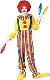 Adult Rainbow Clown Costume