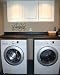 Laundry Room with Bubbles - Vinyl Wall Art Decal Sticker Decor Words Lettering