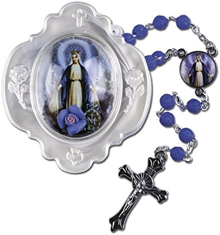 Miraculous Picture Rosary & Box Ry896mi