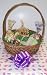 Scott's Cakes Large Easter Garden Wishes Easter Basket Handle Bunny Hop Wrapping
