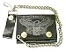 Motorcycle "Made In The USA" Wallet~Tri Fold Wallet~ Genuine Leather Wallet~ Approx 4.25" x 3.25