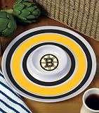 Memory Company Boston Bruins Melamine Chip and Dip Tray