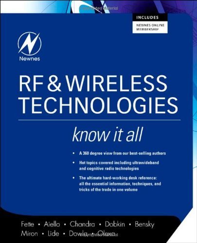 RF & Wireless Technologies: Know It All (Newnes Know It All) by Bruce A. Fette (2007-10-10)