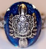 Vampire Diaries Stefan's Signet Ring Silver Plated Size 9 - SEARCH FOR OTHER SIZES