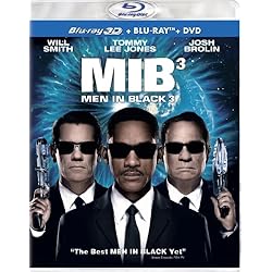 Men in Black 3 (Three Disc Combo: Blu-ray 3D / Blu-ray / DVD + UltraViolet Digital Copy)