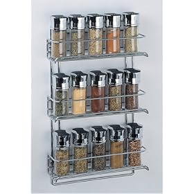 FTS - WALL MOUNT SPICE RACK -Bottles not included- 106-210-08