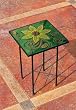 Woodland Botanical Square Glass Table Woodland Botanical Square Glass Table