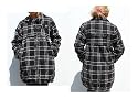 Tumble n Dry Winterjacke schwarz weiß kariert