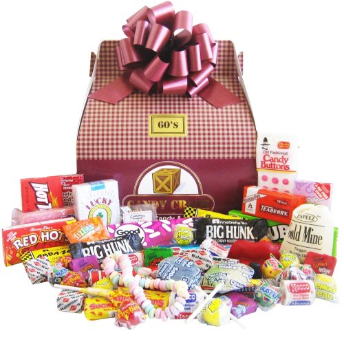 1960s Retro Candy Gift Box by Candy Crate