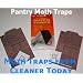 Food & Pantry Moth Traps for Indian Meal Moths, Flour Moths, Grain Moths, Bird Seed Moths and More! 2 Traps Per Package ! Catchmaster