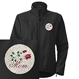 Artsmith, Inc. Women's Embroidered Jacket Mom with Roses for Mother's Day - 2X Artsmith, Inc. Women's Embroidered Jacket Mom with Roses for Mother's Day - 2X