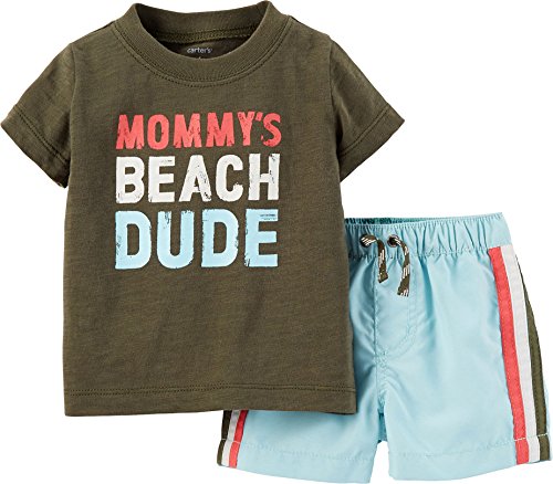 Carter's Baby Boys' 2 Piece Swim Set