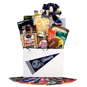 Sugar Free Team Spirit Football Gift Basket
