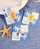 Beach Themed Photo Coaster Favors (Set of 100)