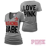 Houston Astros Victoria's Secret PINK&Atilde;&macr;&Acirc;&iquest;&Acirc;&frac12; Deep V-Neck Bleacher Babe Tee