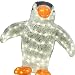 Mr. Light 3D Molded Solar Penguin with 120 Bright White LEDs