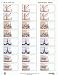 **LIMITED EDITION** Stamps.com World Landmarks Internet Postage NetStamps Label Sheets [4 Sheets w/ 24 Netstamps Each Sheet]