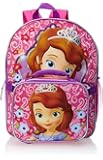 Disney Little Girls'  Princess Sofia Backpack with Lunch Box