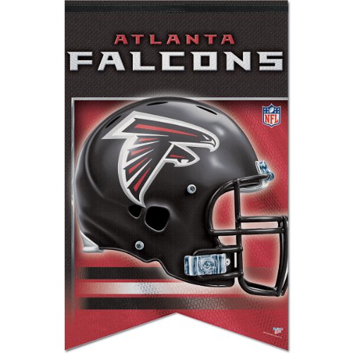 NFL Atlanta Falcons Premium Felt Banner 17-by-26