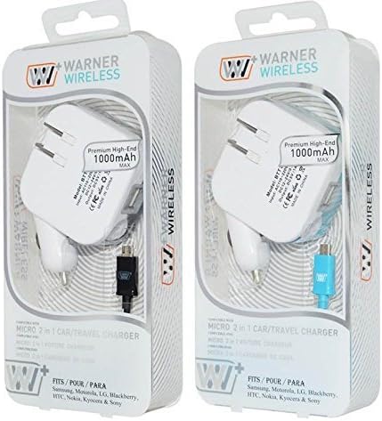 Warner wireless 78644 Micro 2 in 1 Car Charger
