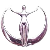 Sterling Silver Wiccan Pagan Lunar Moon Goddess Pendant - Wiccan Pagan Jewelry