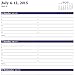AT-A-GLANCE Weekly/Monthly Planner/Appointment Book, Collegiate, Academic Year, July 2015-July 2016, 8 x 9.88 Inch Page Size (70-CP01-05)