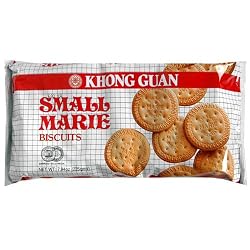Khong Guan Biscuits, Small Marie, 7.94-Ounce Pack (Pack of 24)