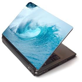 Kesa Design - Chilled Breaking Wave - Protection Adh�sive pour Ordinateur Portable de 43 cm (17")