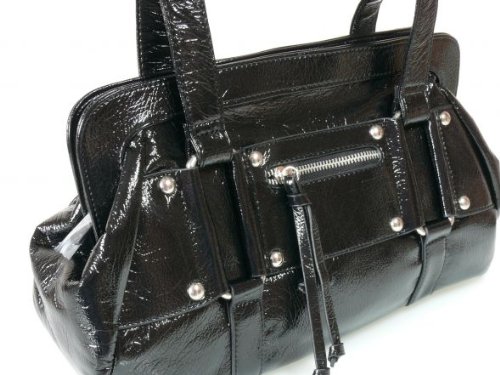 Schwarze Handtasche, klein