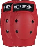 Destroyer Pro Red Medium Elbow Skateboard Pads