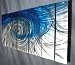 Contemporary Metal Wall Decor  Unique Artwork  Modern Painting
