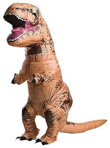 Rubie's Costume Co Men's Jurassic World T-Rex Inflatable Costume, Multi, One Size
