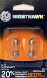 GE Nighthawk DE3175NH/BP2 Automotive Replacement Bulbs, Pack of 2