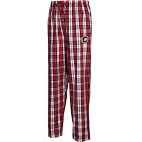 NCAA Calgary Flames Red Plaid Historic Pajama Pants (Medium)