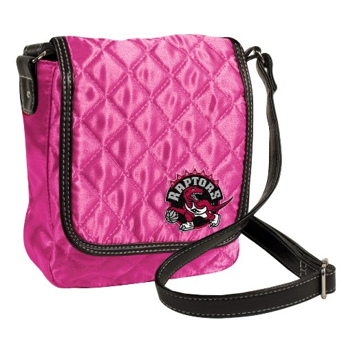 NBA Toronto Raptors Pink Quilted Purse