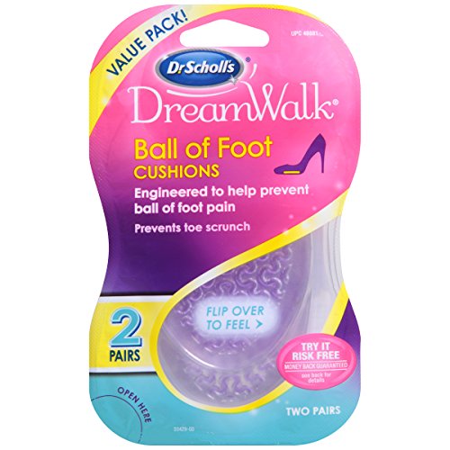 Dr. scholl s dreamwalk ball of foot cushions (2 pairs)
