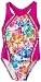 Speedo Girls 7-16 Hana Surf Tye Dye Sport Splice Swimsuit