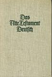 Produkt-Bild: Das Alte Testament Deutsch - Neues G&ouml;ttinger Bibelwerk - Teilband 5 "Das zweite Buch Mose" &uuml;bersetzt und erkl&auml;rt von Martin Roth