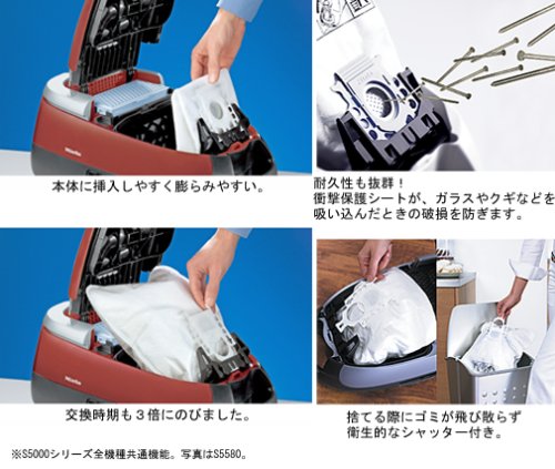 Miele ダストバッグセット S5000シリーズ用 G/N